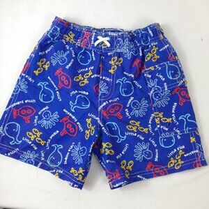COPY - Funstuff Boys Toddler Blue Swim Shorts Trunks Size 3T